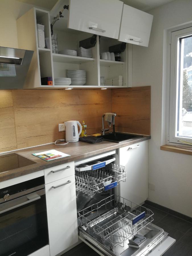 Apartamento Haus Rhaetikon 1. Og, Links Davos Exterior foto